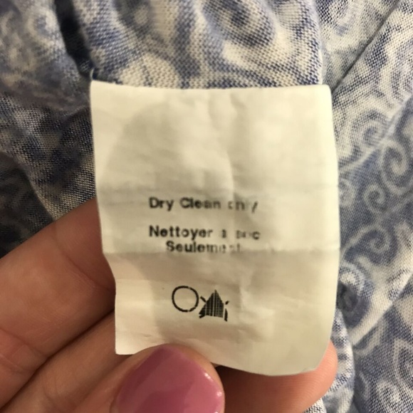 Lush Casual Maxi Dress Blue Cotton Stretch Size S - Picture 8 of 8